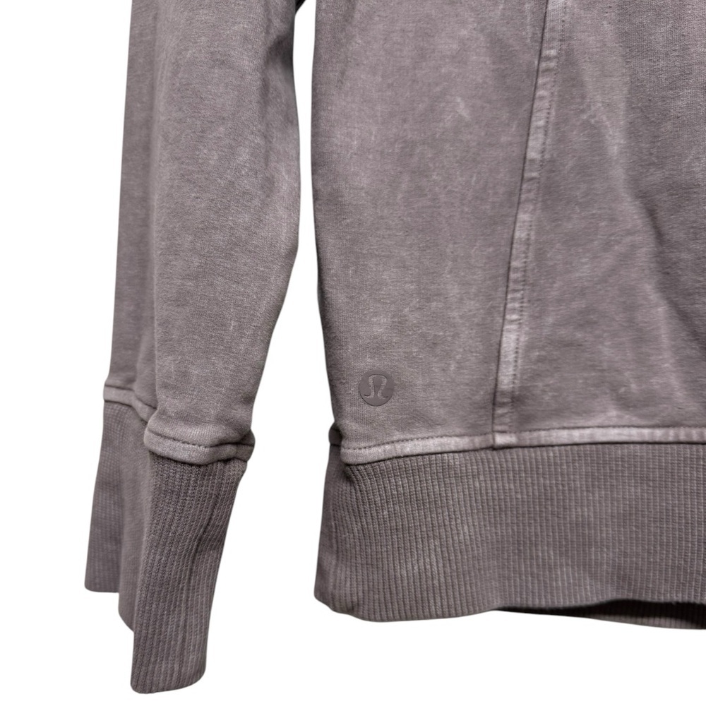 LULULEMON Scuba Crew Washed Lunar Rock 4 - Picture 10 of 11